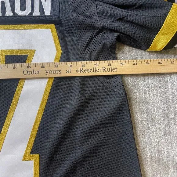 Boston Bruins Patrice Bergeron Jersey Mens 50 Adidas 100th Anniversary Authentic